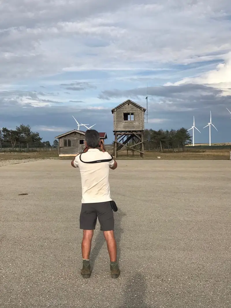 Fotografiando el Aeródromo abandonado de Valderredible